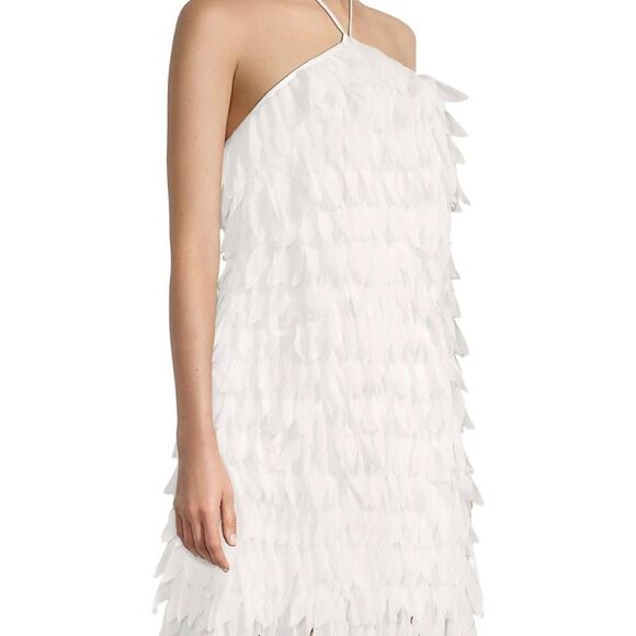 Aidan by Aidan Mattox Trapeze Fringe Dress size 4 - Picture 3 of 13